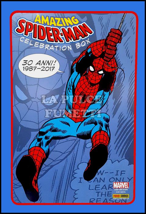 UOMO RAGNO #  675 - AMAZING SPIDER-MAN - 30 YEARS CELEBRATION BOX - BLUE EDITION - IL COMPLOTTO DEL CLONE 1